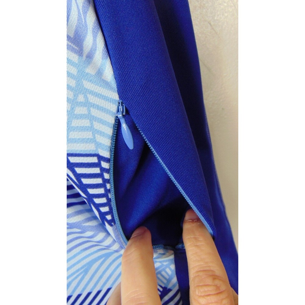 Title Nine Gidget 2.0 Dress Womens Size Large Athletic Blue Cap Sleeve Knee L - Picture 3 of 5